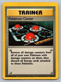 Pokemon TCG Base Set Pokemon Center #85 - Image 1