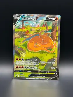 Charizard V Full Art Black Star Promo SWSH260 Pokemon Sword & Shield NM AG3 - Image 1