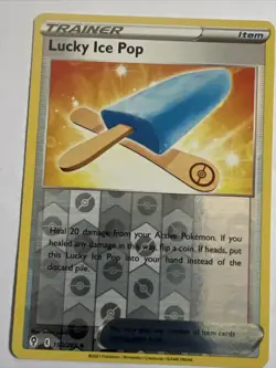Reverse Holo Lucky Ice Pop 150/203 Uncommon Evolving Skies Pokemon TCG - Image 1