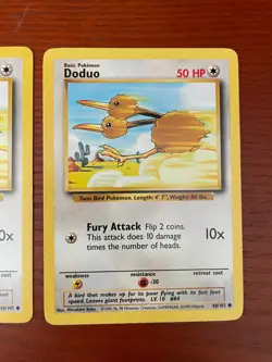 Pokemon Doduo 48/102 SINGLE USED EXCELLENT CONDITION SEE PHOTOS - Image 3