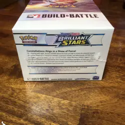Pokemon TCG sword Shield Brilliant Stars Build & Battle Display Box - Image 3