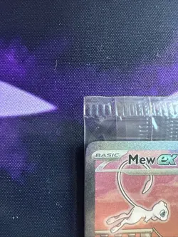 Mew ex SVP 053 Pokemon TCG Scarlet Violet 151 Black Star Promo Full Art SEALED - Image 2