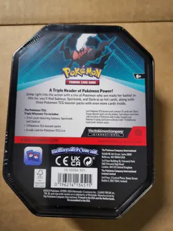 Pokemon TCG Darkrai Triple Whammy Collector's Tin Sealed - Image 2