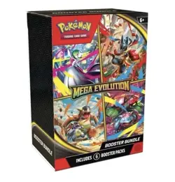 Pokemon TCG Mega Evolution Booster Bundle (6 packs) - Brand New / Sealed IN HAND - Image 1