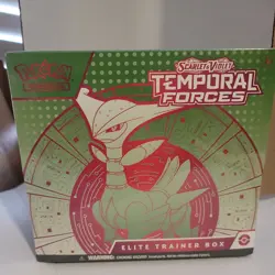 Pokemon Scarlet & Violet Temporal Forces Elite Trainer Box Brand new Sealed - Image 1