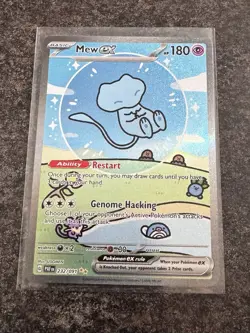 Pokemon TCG Bubble Mew EX 232/091 Special Illustration Rare Paldean Fates NM - Image 1