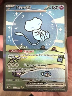 Pokemon TCG Bubble Mew EX 232/091 Special Illustration Rare Paldean Fates NM - Image 2