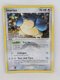 Snorlax 15/112 FireRed & LeafGreen Reverse Holo Ultra Rare Pokemon TCG LP - Image 1