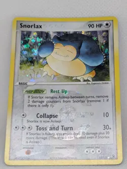 Snorlax 15/112 FireRed & LeafGreen Reverse Holo Ultra Rare Pokemon TCG LP - Image 3