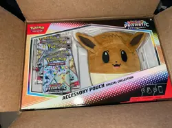 Pokemon Prismatic Evolutions ACCESSORY POUCH COLLECTION FULL CASE 6 SEALED Boxes - Image 1