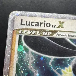 Pokemon TCG Lucario LV X Promo Holo Pokemon Promos Holo Promo LP - Image 2