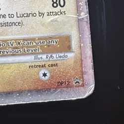 Pokemon TCG Lucario LV X Promo Holo Pokemon Promos Holo Promo LP - Image 4