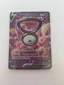 Unown V SWSH Black Star Promos SWSH300 Holo Pokemon TCG NM 2023 - Image 1