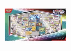 Pokemon Prismatic Evolutions Lucario EX and Tyranitar EX Premium Collection - Image 1