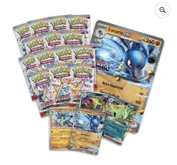 Pokemon Prismatic Evolutions Lucario EX and Tyranitar EX Premium Collection - Image 3