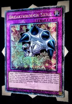 Breakthrough Skill RA04-EN202 Quarter Century Rare 1st Edition Yugioh - Image 1