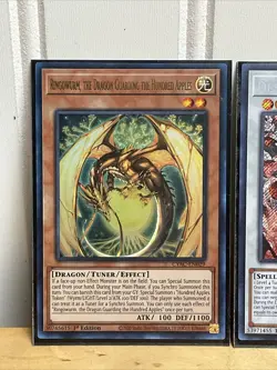 Yugioh Ringoworm Despian Luluwalilith Vanquish Soul TCG 2020 1st Editions - Image 2
