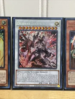 Yugioh Ringoworm Despian Luluwalilith Vanquish Soul TCG 2020 1st Editions - Image 3