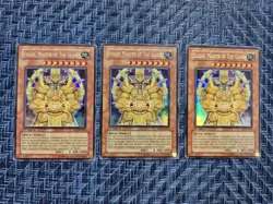3x Exxod, Master of The Guard SD7-EN001 1st Edition YuGiOh! TCG Ultra Rare LP - Image 1