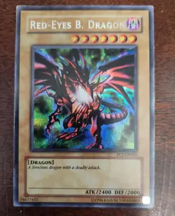 Red-Eyes B. Dragon PCJ-EN001 Power of Chaos: Joey the Passion Lightly Played - Image 1