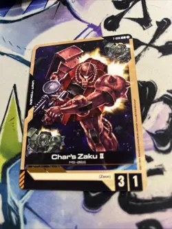 Char's Zaku II Token - T-006 NM - Gundam TCG Card Game English - Image 1
