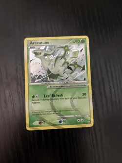 Arceus AR2 Arceus Holo LP Pokemon Card 2009 - Image 2