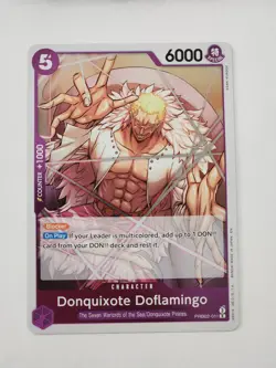 Donquixote Doflamingo PRB02-011 R ONE PIECE Card The Best Vol.2 ENGLISH - Image 1