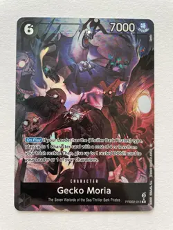 One Piece Card Game Gecko Moria (Alternate Art) PRB02-013 R English - Image 1