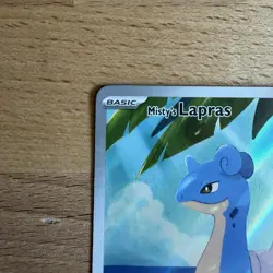 Pokemon TCG Misty's Lapras 194/182 Destined Rivals Illustration Rare Card - Image 2