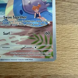 Pokemon TCG Misty's Lapras 194/182 Destined Rivals Illustration Rare Card - Image 4