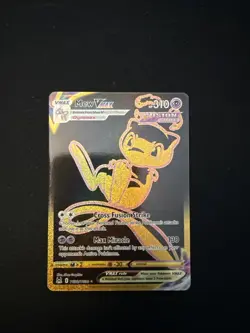 Pokemon Mew VMAX TCG Lost Origin Gold Secret Rare Card TG30/TG30 Mint Condition - Image 1