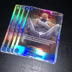 Monkey D. Garp OP12-056 SR Legacy of the Master ONE PIECE Card ENGLISH Playset - Image 3