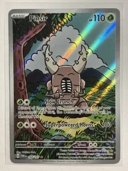 Pinsir 168/167 - Twilight Masquerade Illustration Rare Holo Pokemon Card NM - Image 1