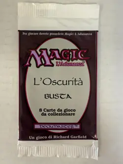Magic The Gathering THE DARK (Italian) 8 CARD BOOSTER PACK ~ MTG ~ SEALED ~OOP - Image 1