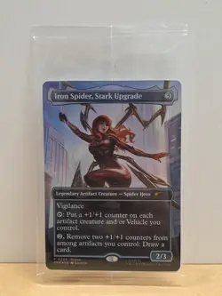 Magic: The Gathering Mary Jane Watson Iron Spider Game Trading Card New Sealed - Image 2