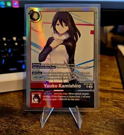 Digimon Card Game Yuuko Kamishiro BT22-083 SR Cyber Eden - Image 1