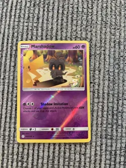 Marshadow 103/236 Reverse Holo Cosmic Eclipse Pokemon Card - Image 1