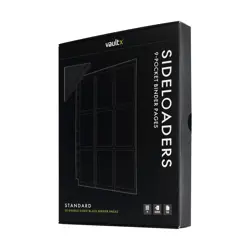 9 Pocket Sideloading Pages for 3 Ring Binder, A4 Card Storage, 50 Pack - Image 1