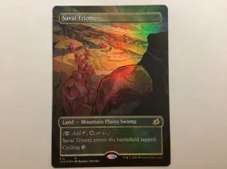 MTG Ikoria Lair Of Behemoths SAVAI TRIOME Showcase Foil NM (0085BIN) - Image 1