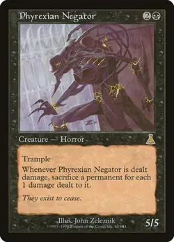 Phyrexian Negator - Foil Urza's Destiny MP MTG - Image 1