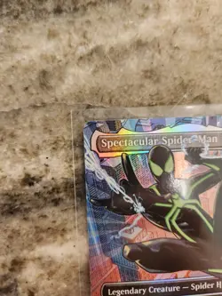 MTG Spectacular Spider-Man (0238) (Borderless) (Textured Foil) The Stealth Suit - Image 5