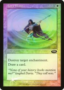 Planeshift MTG FOIL Aura Blast Magic - Image 1