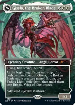 MTG English Gisela, the Broken Blade NM Foil Secret Lair - Image 1