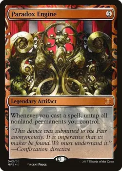 Paradox Engine - Foil Kaladesh Inventions LP MTG - Image 1