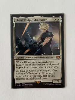 Cloud, Midgar Mercenary (Final Fantasy) - NM Pack Fresh MTG - Image 1