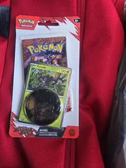 Pokemon Destined Rivals Blister-Zarude Promo-Factory Sealed - Image 1