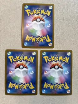 4. Japanese Uncommon Pokemon Card Bundle Three Cards - Image 3