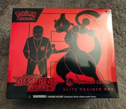 Pokemon Center Scarlet & Violet Destined Rivals Elite Trainer Box ETB Sealed - Image 1