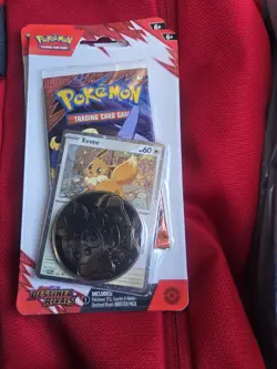 Pokemon Destined Rivals Blister-Eevee Promo-Factory Sealed - Image 1