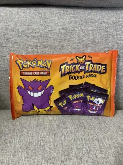 Pokemon TCG Trick or Treat Trade BOOster Bundle 40 Mini Packs Halloween Cards - Image 1